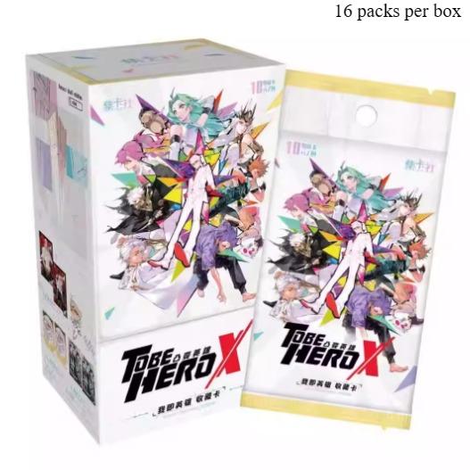 Authentic To Be HERO X Series What Is A Hero Collectible Cards I Am A Hero Card Anime Merchandise Holiday Gifts Trendy Toys