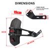 Per ZONTES 703F F703 703 F ZT703 F ZT703F 2024 Accessori Moto Paraspruzzi Parafango Ruota Posteriore Copertura Parafanghi Protezione