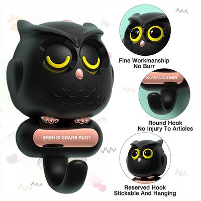 Unique Owl-shape Hook Multipurpose Key Chain Hanging Hook For Home