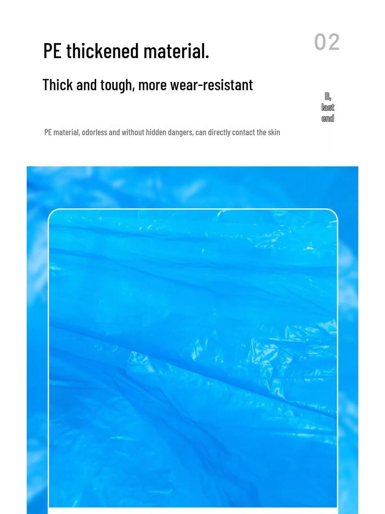 Waterproof Non-Slip Reusable Shoe Covers for Indoor Use - Durable & Thickened Overshoes for Students