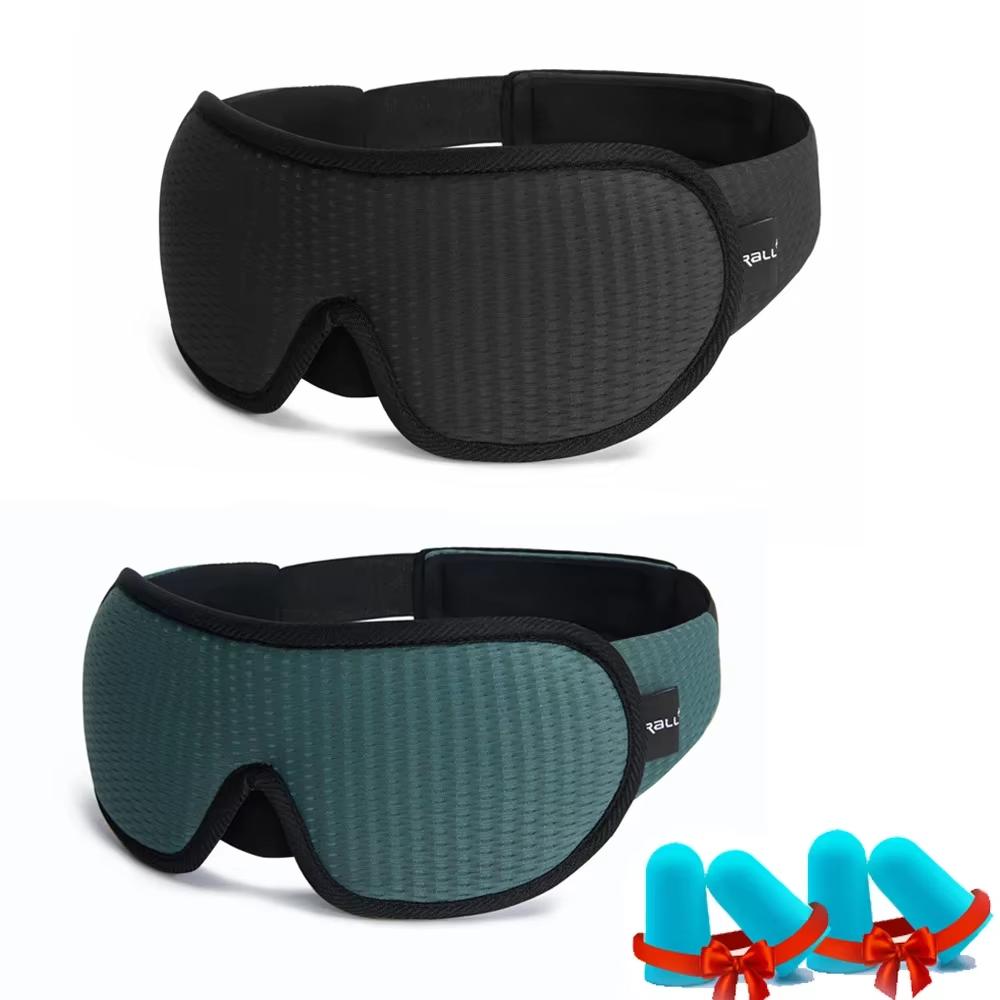 3D Sleeping Mask Block Out Light Sleep Mask for Eyes Soft Sleeping Aid Eye Mask for Travel Eyeshade Night Breathable Slaapmasker