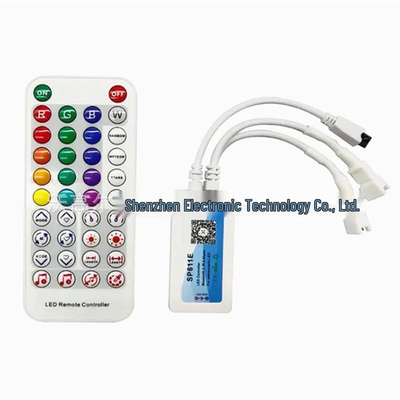 SP611E Bluetooth LED Controller with Dream Color & 38-Key IR Remote
