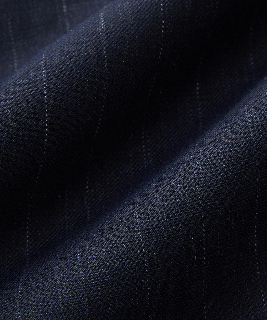 STCO Wool 50 Two-Tone Comfort Double Formal Pants Navy (Classic Fit)_Sslwa62Ctn