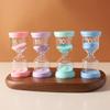 1PCS 3/5/10/15/30 Minutes Colorful Hourglass Sandglass Children Kid Gift Toy Sand Timer Hour Glass Home Decoration Sand Clock
