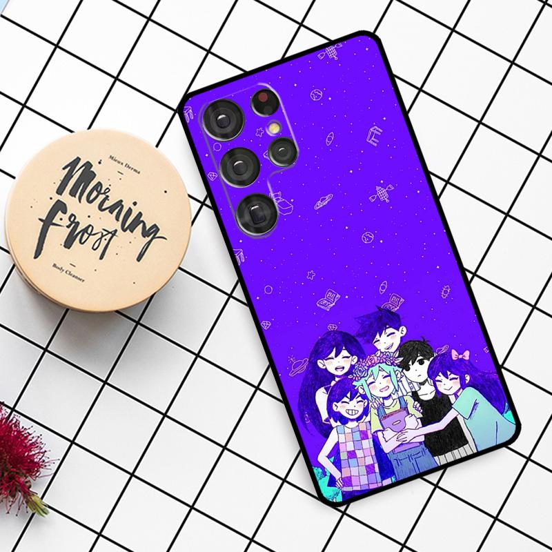 Omori Case For Samsung Galaxy S23 S20 FE S21 S22 Ultra Note 20 S8 S9 S10 Note 10 Plus Phone Coque