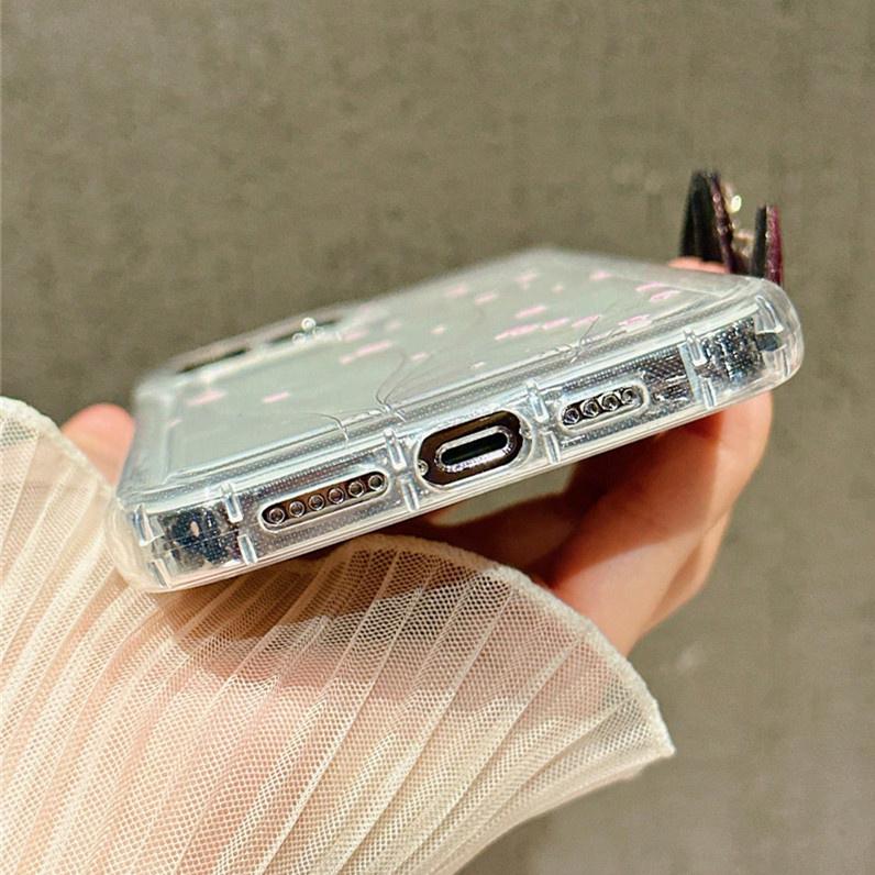 Korean Cute Flower Soft Silicone Case For  Redmi Note 13 12 Pro Plus 5G 13 12S 11S 11 10 Redmi 12 4G 13C Transparent Cover