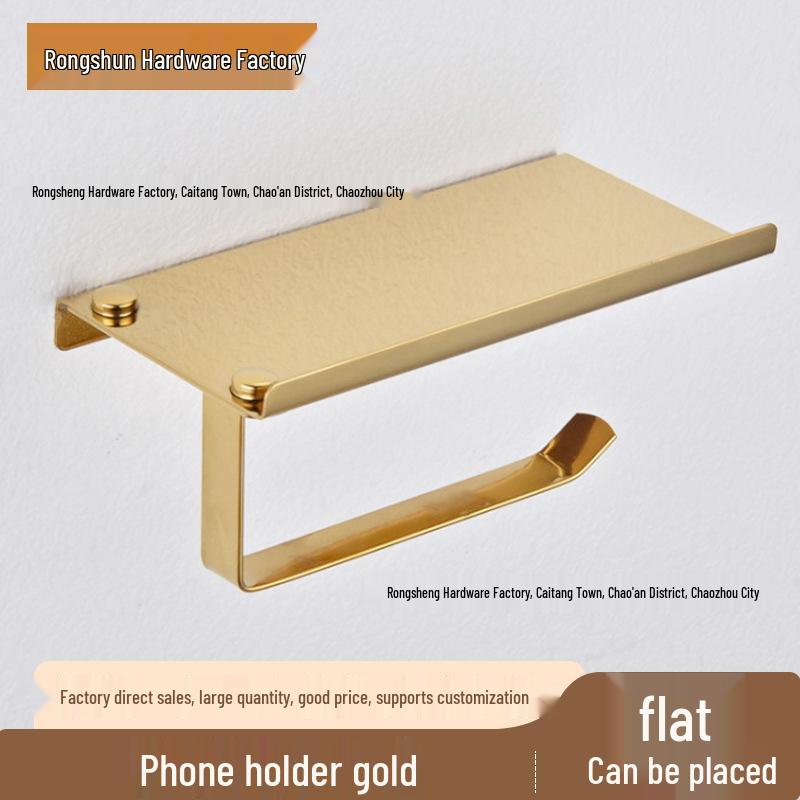 Stainless Steel Wall-Mount Tissue and Towel Dispenser for Bathroom and Toilet