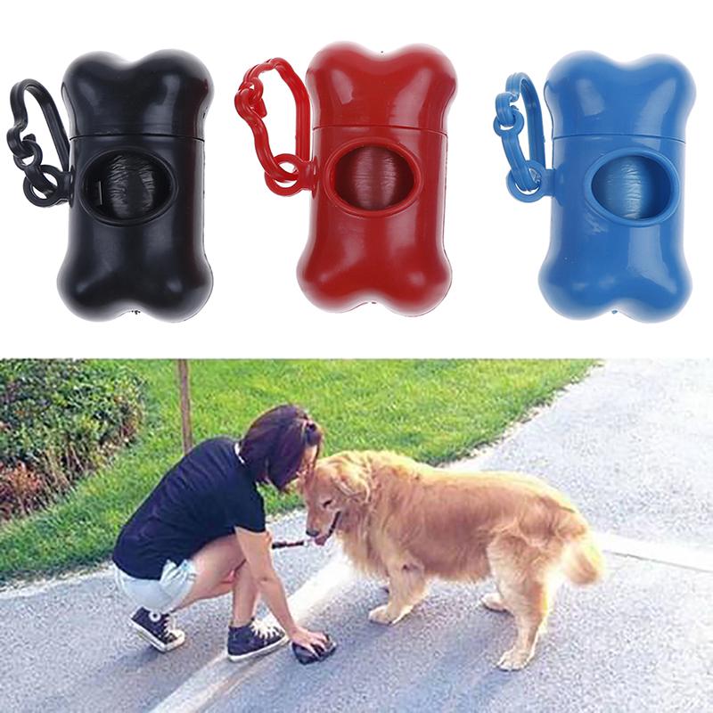 Buy Poo Bags Pet Dog Cat Waste Disposal Bag Dispenser Poop Carrier