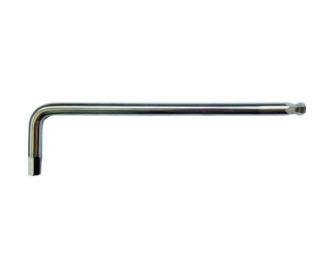

TRUSCO Stainless Steel Ball Point Hex Wrench (Long Type) 5.0mm TSSBL-50 срібний