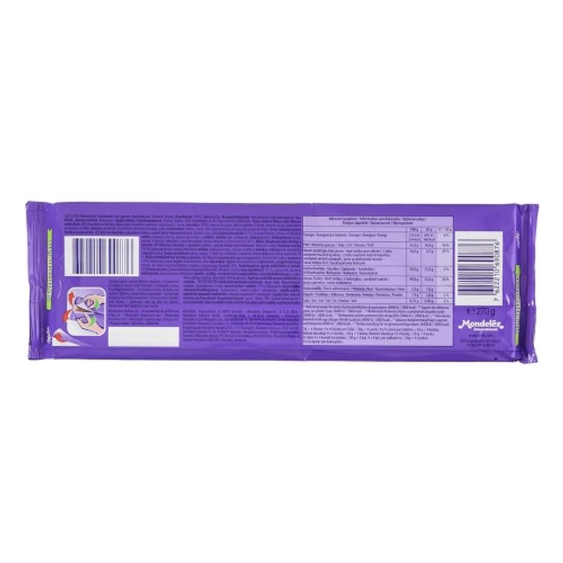 Milka Whole Hazelnut Chocolate 270g