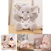 Schattig Olifanten Pluche Speelgoed Voor Kinderen Zacht Knuffeldier Pop Perfect Voor Verjaardagen