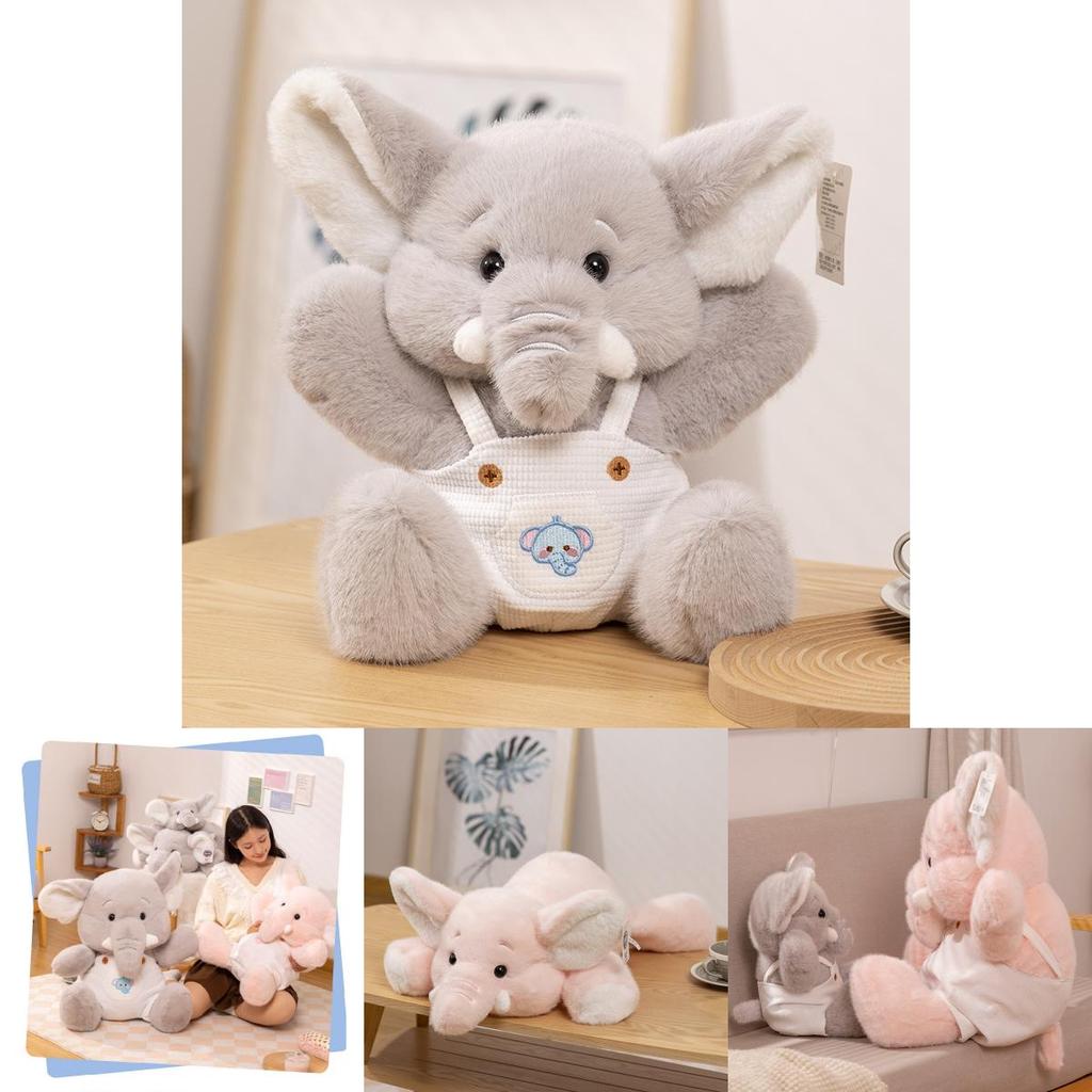 Schattig Olifanten Pluche Speelgoed Voor Kinderen Zacht Knuffeldier Pop Perfect Voor Verjaardagen