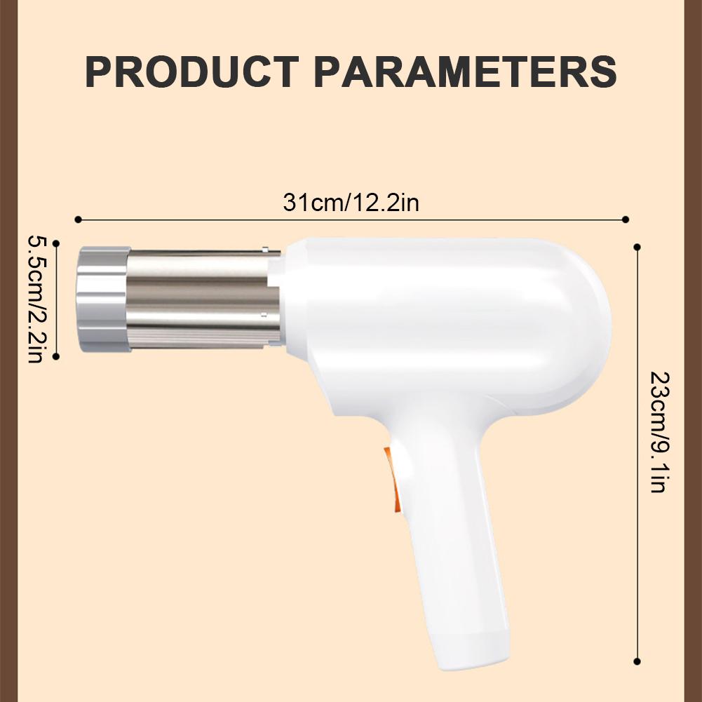 Handheld Auto Noodle Maker with Moulds and Scraper Handheld Electric Pasta Maker Automatic Dough Press Machine Kitchen Supplies