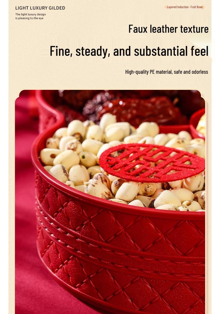 Elegant Ornament Set: Noble Child Birth & Wedding Decor - Fruit & Candy Dish