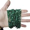 Natural Green Mica Round Beads 4-10mm for DIY Bracelet Jewelry Making