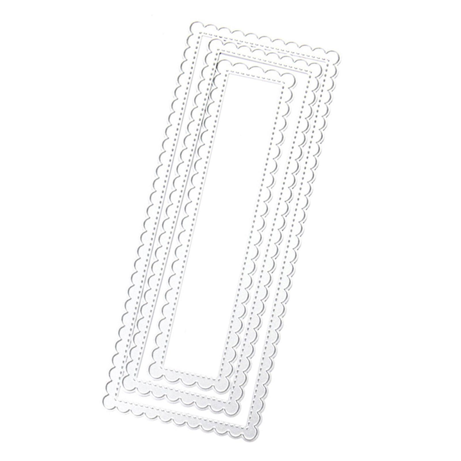 

Layered Lace Cutting Dies Metal Embossing Stencils for Card Making Scrapbooking Album Carbon Steel Die Cut Templates