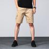 Summer New Loose Straight Leg Men'S Workwear Five Quarter Pants Breathable Men'S Shorts Youth Multi Pocket Shorts