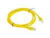 Patchcord Lanberg UTP kat.5e 1,5m żółty