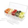 Tongs Kitchen Accessories Condiment Serving Tray Condiment Dispenser Fresh Ice Box Spice Containers