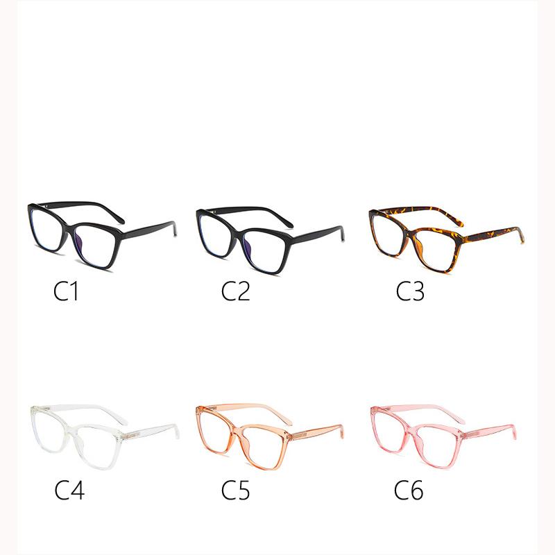 Anti-Blue Light Glasses High Quality Cat Eye Eyewear Women Men Leisure Eyeglasses Blue Light Blocking Man Lady Computer Eyeglas