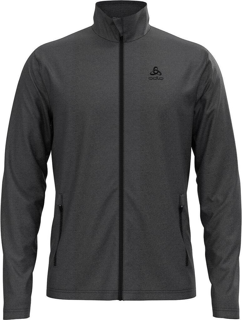 

Куртка Odlo Midlayer Full Zip Roy Men сланцево-серые/черные полоски S