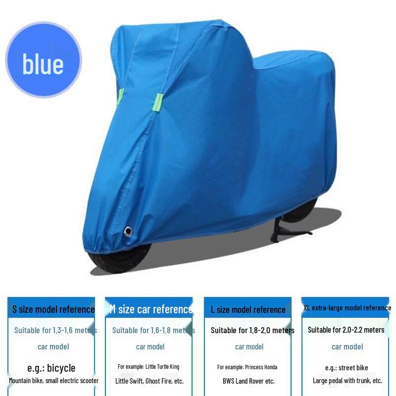 Four Seasons All-Weather Motorcycle & Electric Car Cover: Sunscreen, Rainproof, Dustproof