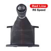 For VW Amarok 2010 2011 2012 2013 2014 2015 2016 2017 2018- Gear Stick Shift Knob Leather Gaiter Boot Cover Car 6 Speed