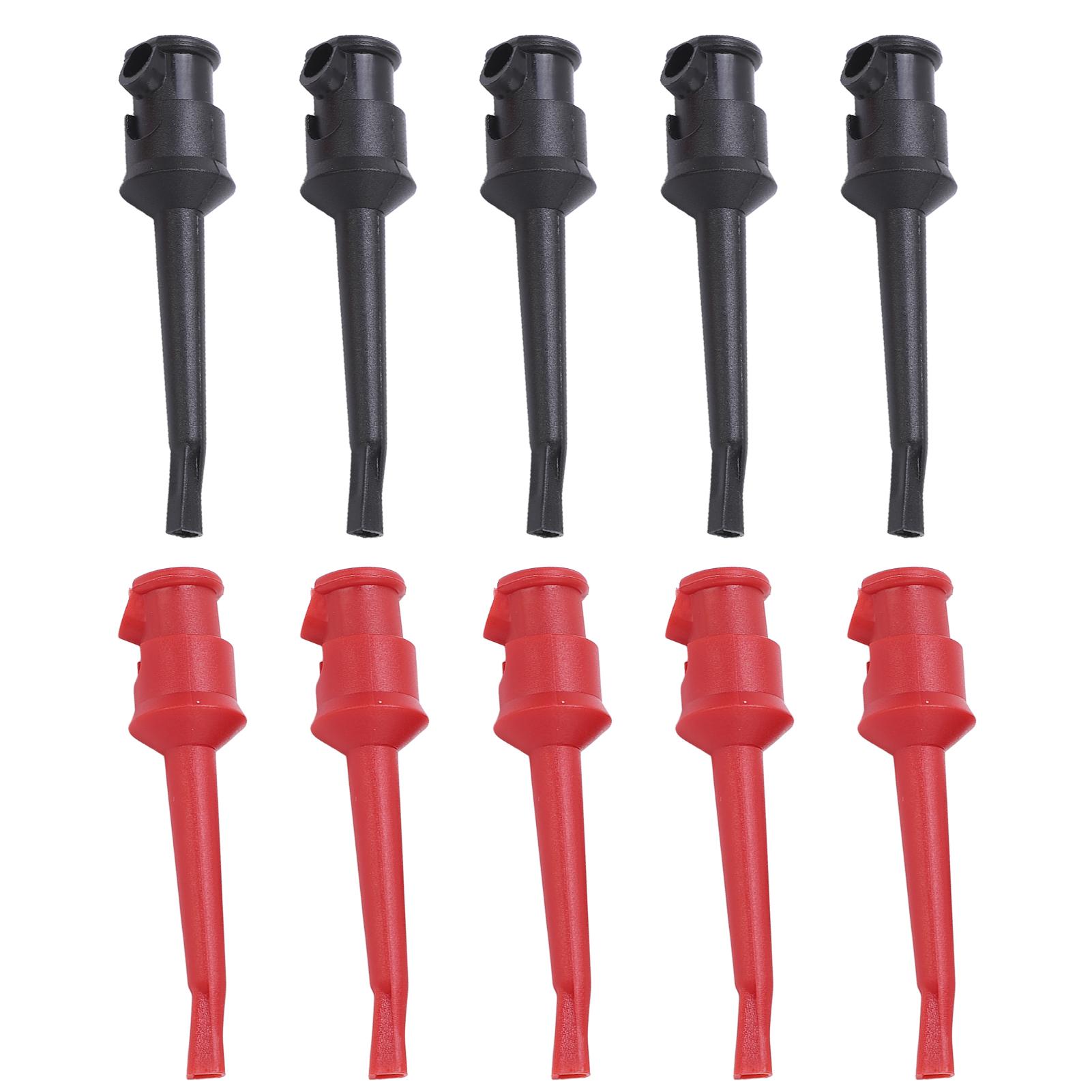 

5 Sets Test Hook Welding Type Multimeter Mini Grabber Clips for Circuit Testing J.30007