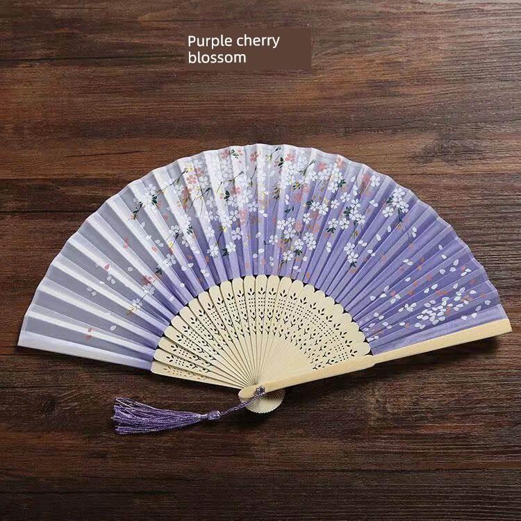 Red Dance Fan, Folding Fan for Dancing, Classical Dance, Chinese Style, Ancient Style, Hanfu