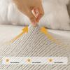 High Elastic Solid Polar Fleece Sofa Cover Nordic Stretch Couch Slipcover for Four Seasons Thick All-Inclusive Sofa Dust Cover