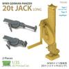 T-Rex Studio 1/35 WWII German Tank 20t Jack, Long Type (Set of 2) Plastic Model Parts TR35180 (Tank)