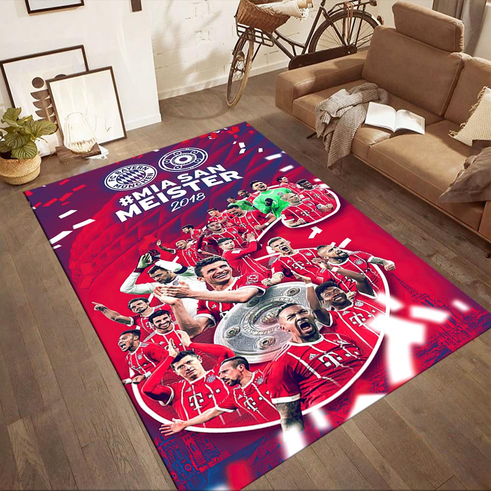 Bayern Munich Floor Mat Design for Game Room Decorate room Entryway Living Rooms Antislip Carpet Office home decor