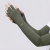 Sun Protection Ice Silk Arm Sleeve Non-slip Sunscreen Sleeve Gloves Summer Arm Cover  Cycling