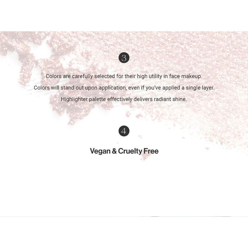 UNLEASHIA Mood Shower Face Palette Highlighter Version - 2 Types