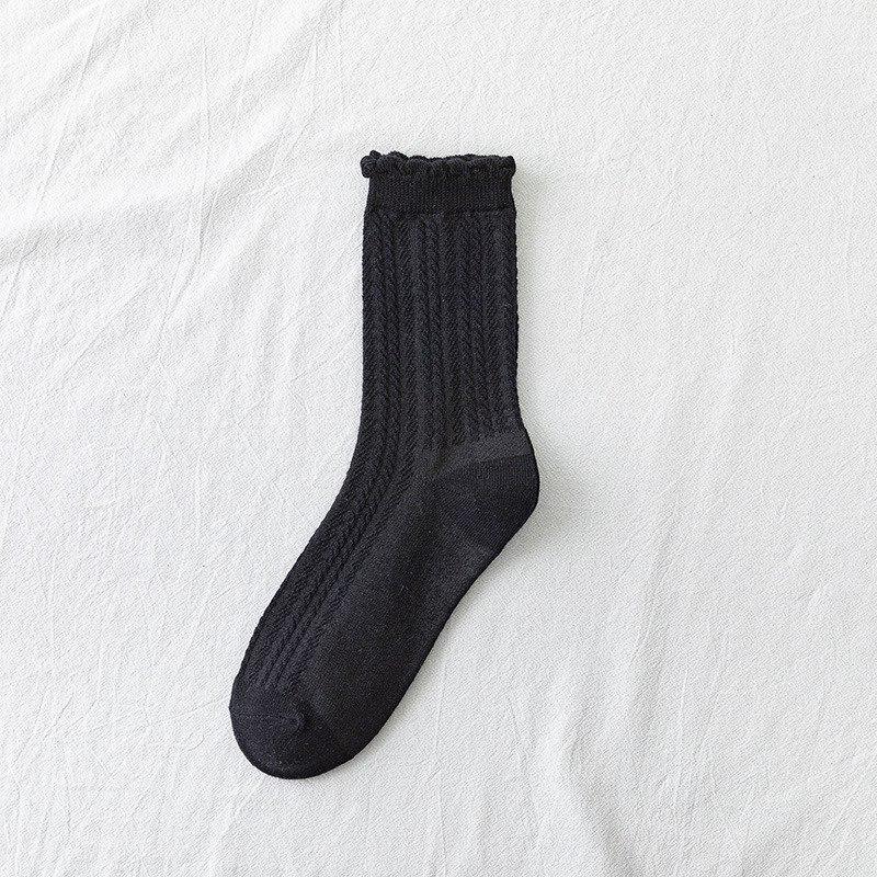 Maternity Pure Cotton Socks – Mid-Calf, Over-the-Knee, Loose Fit for Pregnancy & Postpartum (Spring, Autumn, Winter)