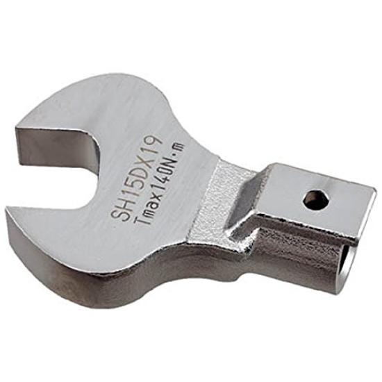 Tohnichi Manufacturing Open SH15Dx14 Head for Torque (TOHNICHI) SH-Type Head, SH15DX14, (Replacement Wrench)