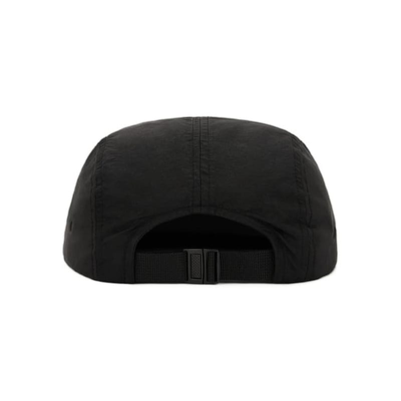 DEINET DEINET NYLON LOGO CAP IN BLACK