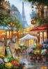 Puzzle 1000 Pieces C-103669-2 Spring Flowers, Paris