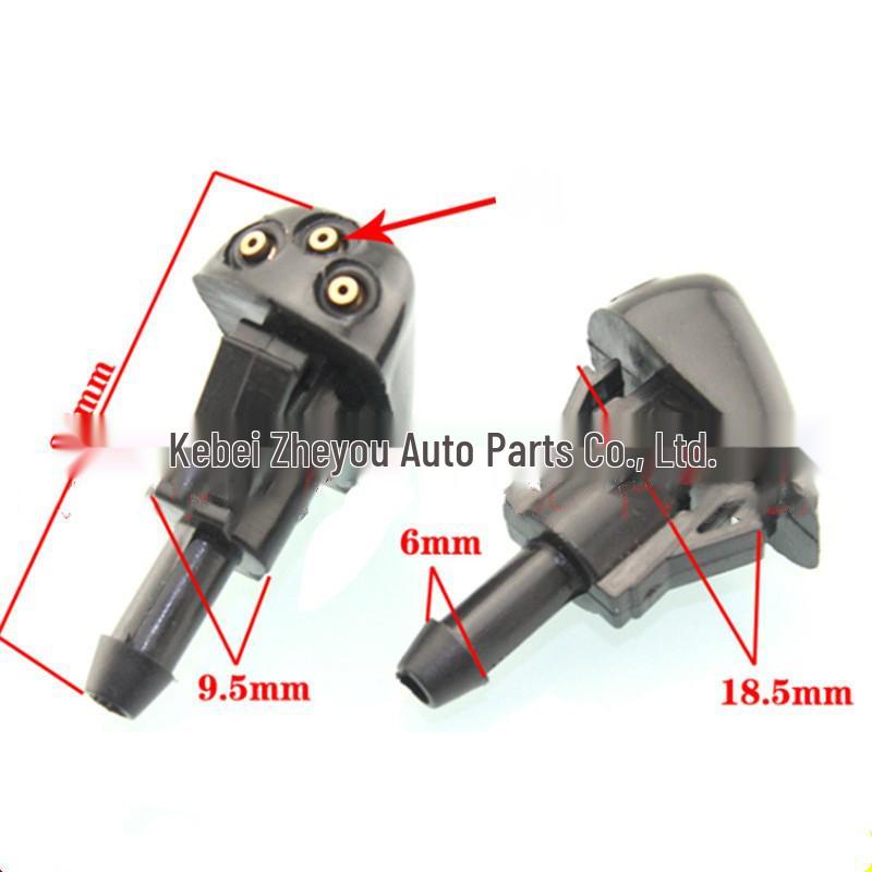 

Hyundai/Kia Windshield Washer Wiper Nozzle (Accent, Elantra, Sonata) Single Set (1 piece)