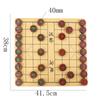 Xiangqi Kinesiskt Schack Brädspel Set Naturträ Spelpjäser Portabelt Rese Strategileksak För Barn Vuxna Familj Gåva
