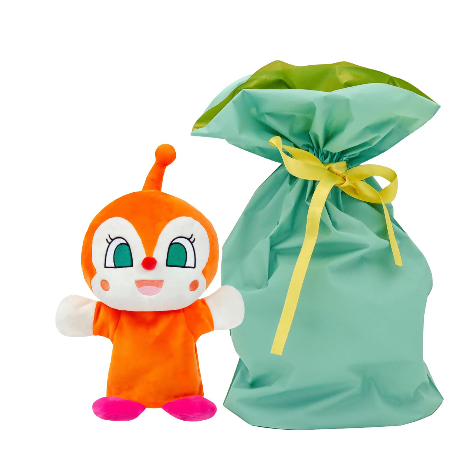 

Yoshitoku Plush Doll Kids Will Gift Wrapped in Blue with Ribbon Dokin-chan Hand-Dancing (34cm Long) Love,