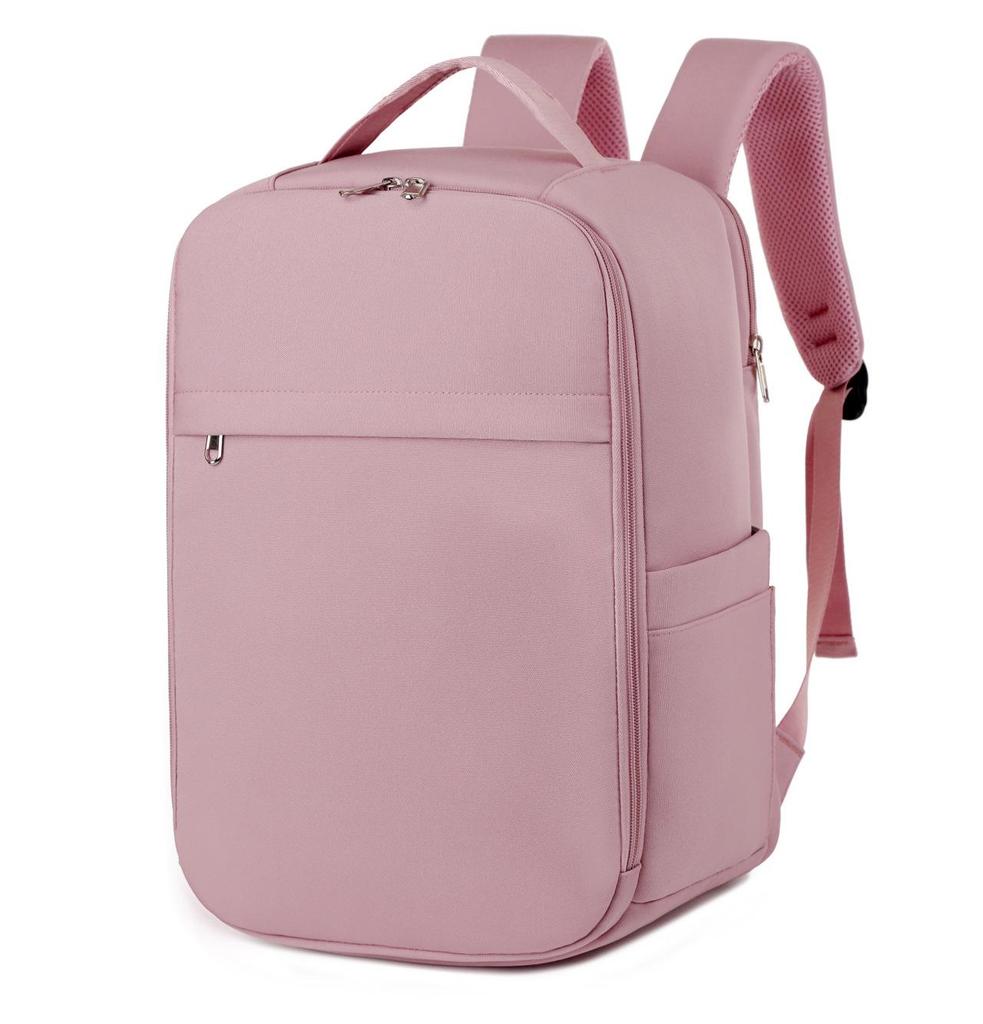 Unisex Large Capacity Business Travel Backpack - 15-inch Lightweight Double Shoulder Bag for Commuting & Laptop Storage
