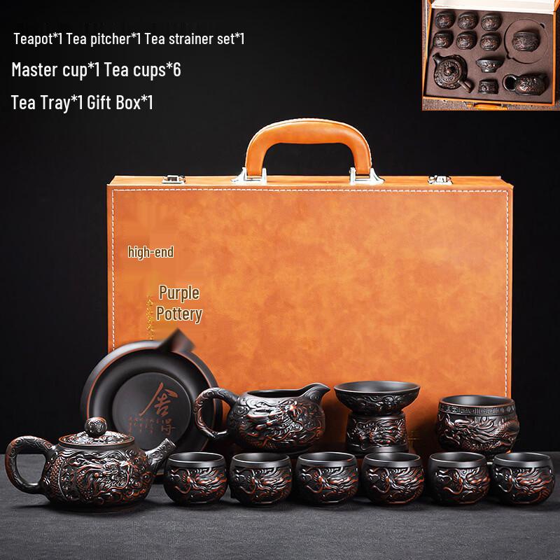 Purple Clay Kung Fu Tea Set