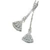 Tassel Zircon Skirt Exquisite Necklace for Women Versatile Light Luxury Collarbone Chain