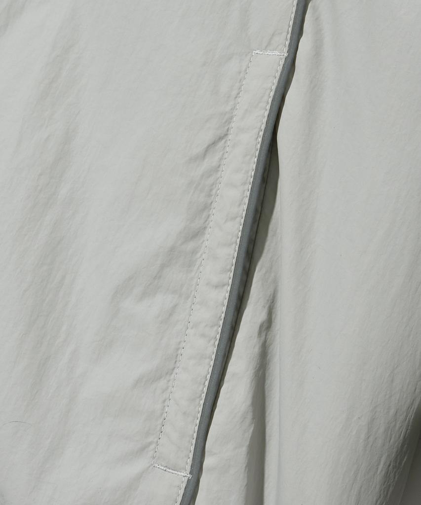 Brownbreath Tag Nylon Track Jacket - Light Gray
