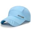 Quick Drying UV Protection Baseball Cap for Outdoor Activities - Breathable and Soft Top with Contrast Color Design and Adjustab