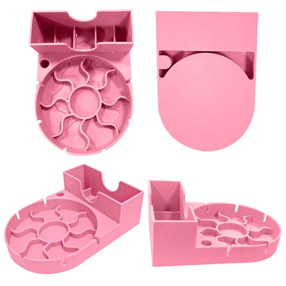 Silikon Flaschentrockenständer Rutschfeste Becher-Trockenstation Sportflaschen Abtropfständer für Stanley Cup Deckel Strohhalm