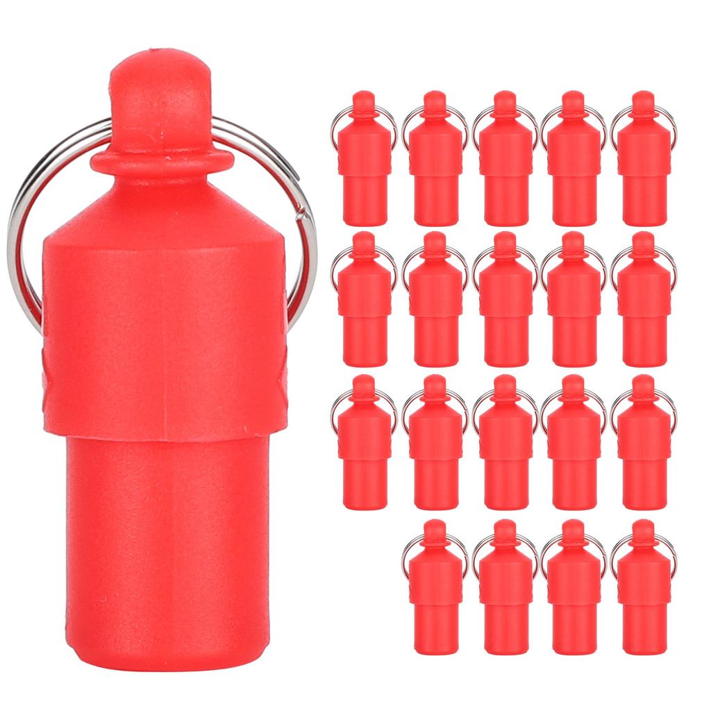 20pcs AntiLost Pet Tag  Dog Cat ID Name Address Label Storage Barrel Tube Collar Pendant