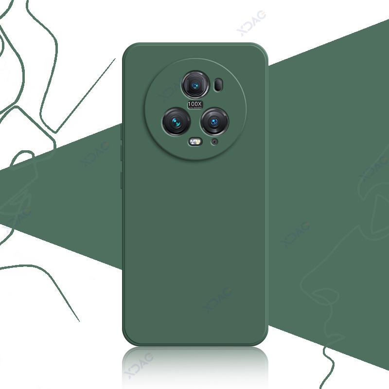 Husă pentru Honor Magic 5 Pro Lite Ultimate 5G Genți Telefon Mobil Magic5 5Pro 5Lite Silicon Lichid Moale Pătrat Coque