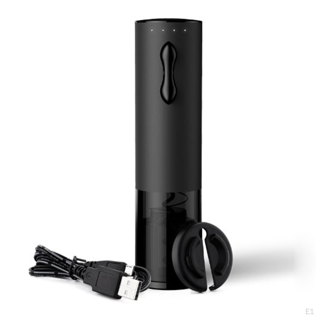 Electric Bottle Opener, Stainless Steel Opener Automatic Corkscrew Or Vacuum Stopper/Pourer for